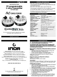 Thumbnail of document Manual - IPAQ C202 / IPAQ C202X Programmable 2-Wire Transmitter